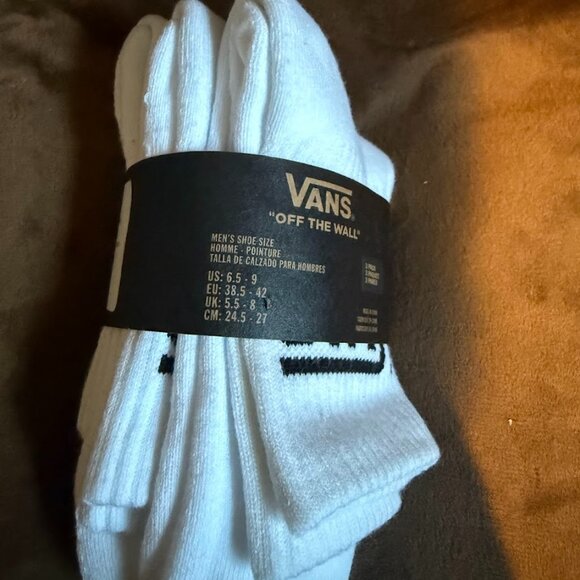 Vans Half Crew Socks Men's size 6.5-9 - Picture 2 of 5